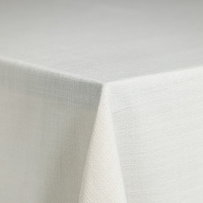 Freya Table Cloth - Ivory - 1.4m Round